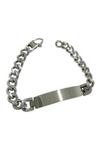 Bracciale Domar Uomo Bracciale acciaio in Acciaio BR 1244